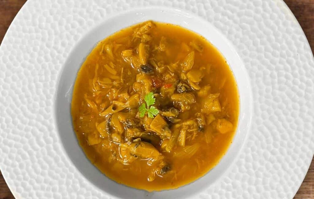 Soupe hongroise aux champignons au Thermomix