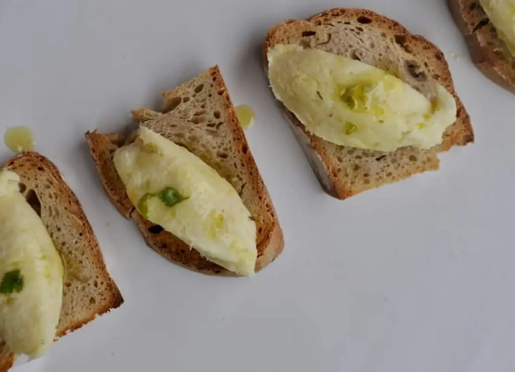 Toasts de morue au Thermomix