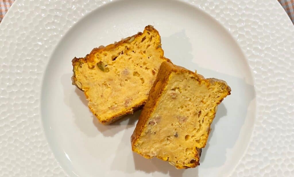 Cake butternut et thon au Thermomix