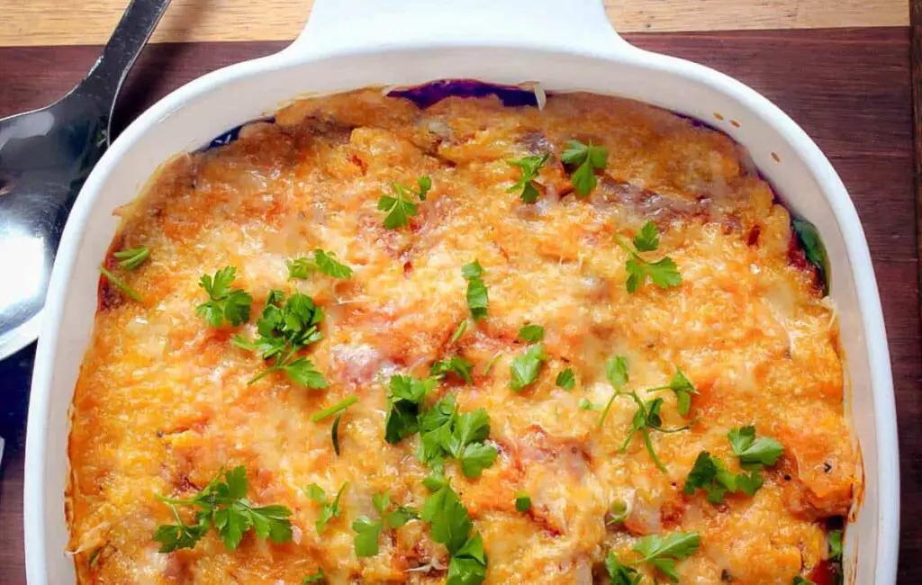 Lasagnes à la citrouille et aux épinards