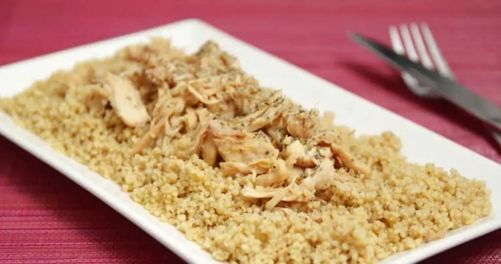 Poulet au gingembre avec couscous au Thermomix