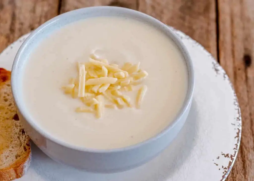 Soupe de chou-fleur au fromage au Thermomix