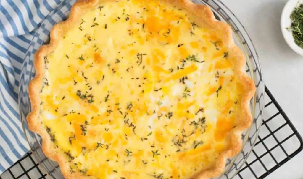 Tarte au Comté au Thermomix