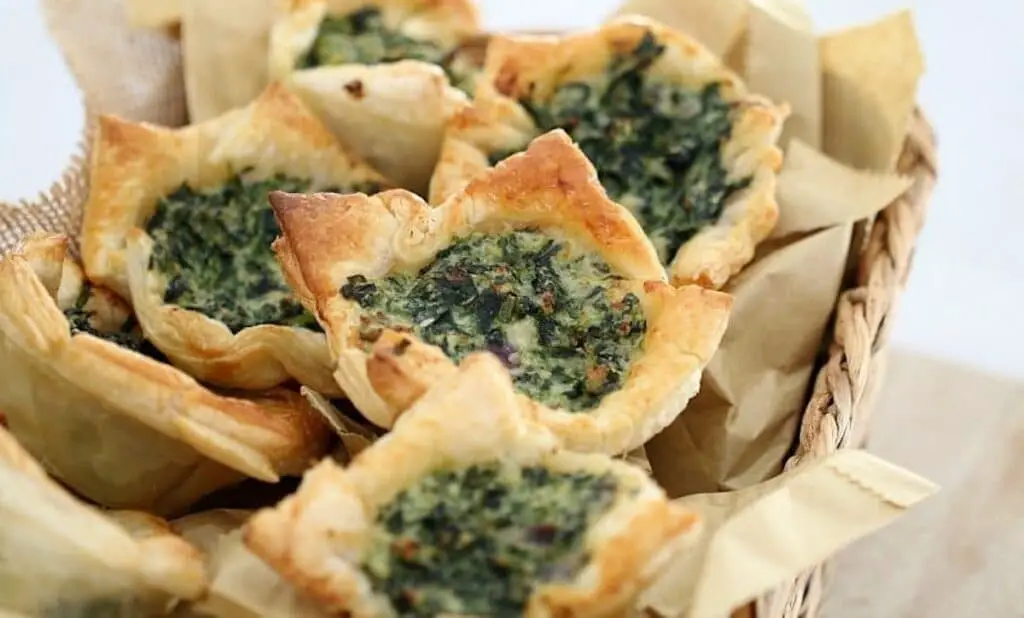 Tartelettes aux épinards et à la ricotta