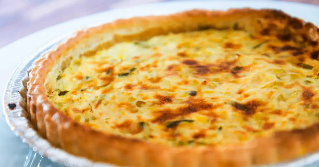 Quiche aux Poireaux et Thon au Thermomix