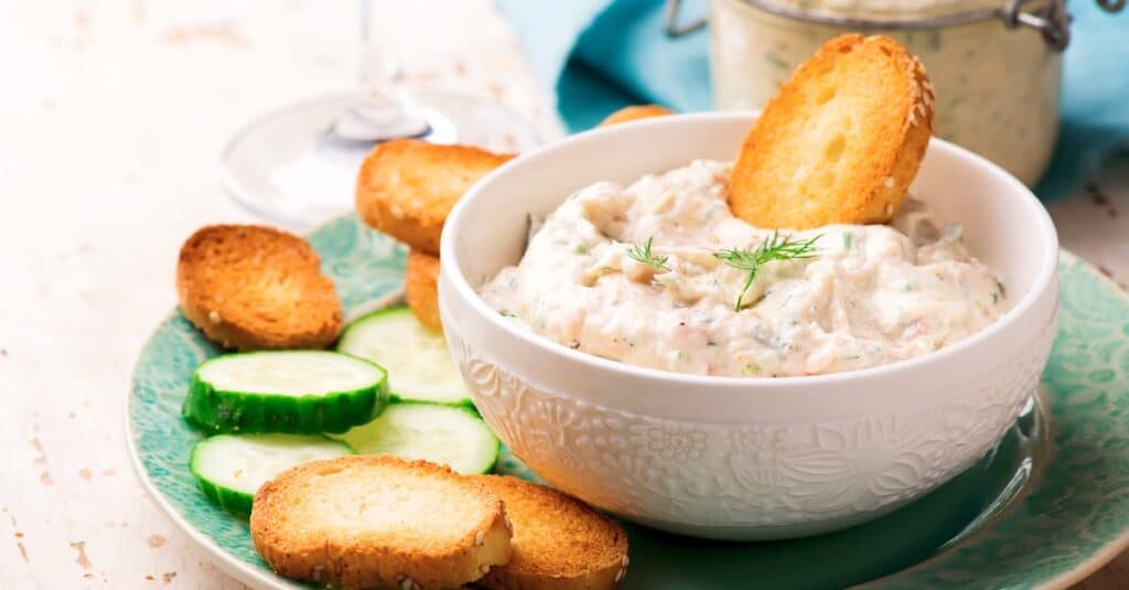 Rillettes légères de thon au fromage frais