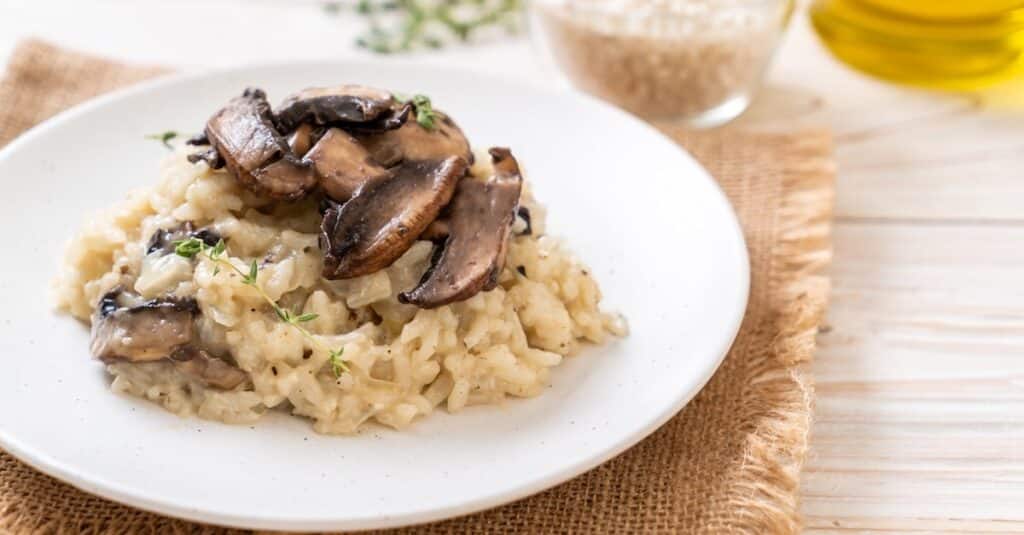 Riz aux Champignons de Paris