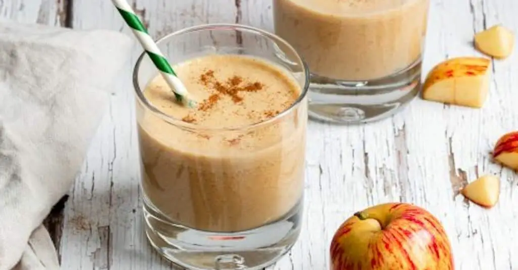 Smoothie Léger aux pommes et spéculoos