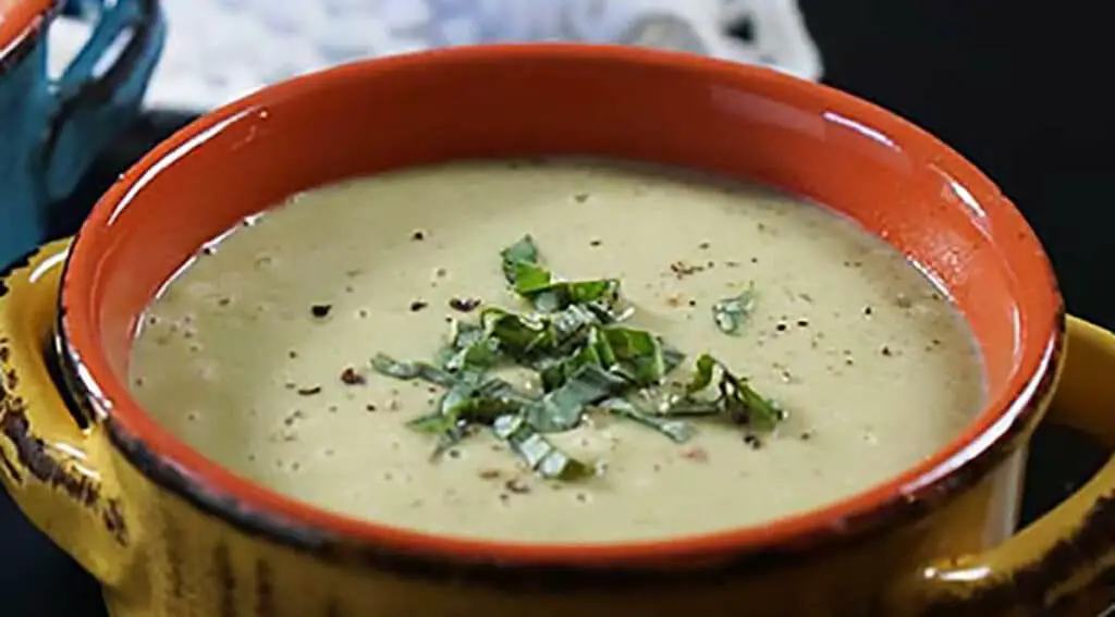 Soupe de courgette au St môret au Thermomix