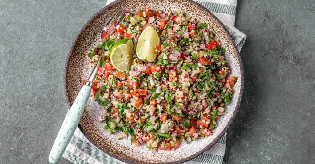 Taboulé végétarien sans gluten