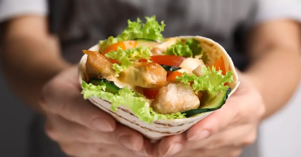 Wraps au poulet