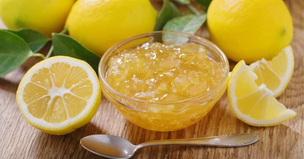 Confiture de citron : Un vrai régal pour les papilles !