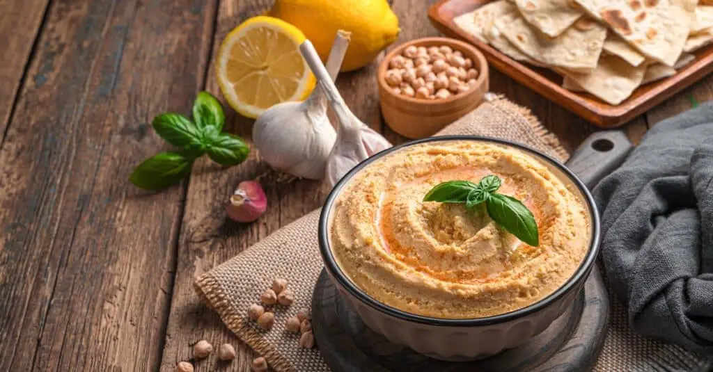 Houmous Léger au citron : Frais et délicieusement parfumé !