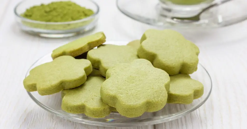 Sablés au thé matcha Légers : Parfaits pour accompagner votre thé !