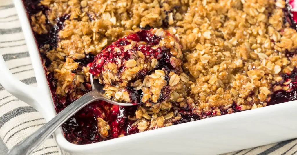 Crumble poudre d’amande et framboise : Fruité et croquant à la fois