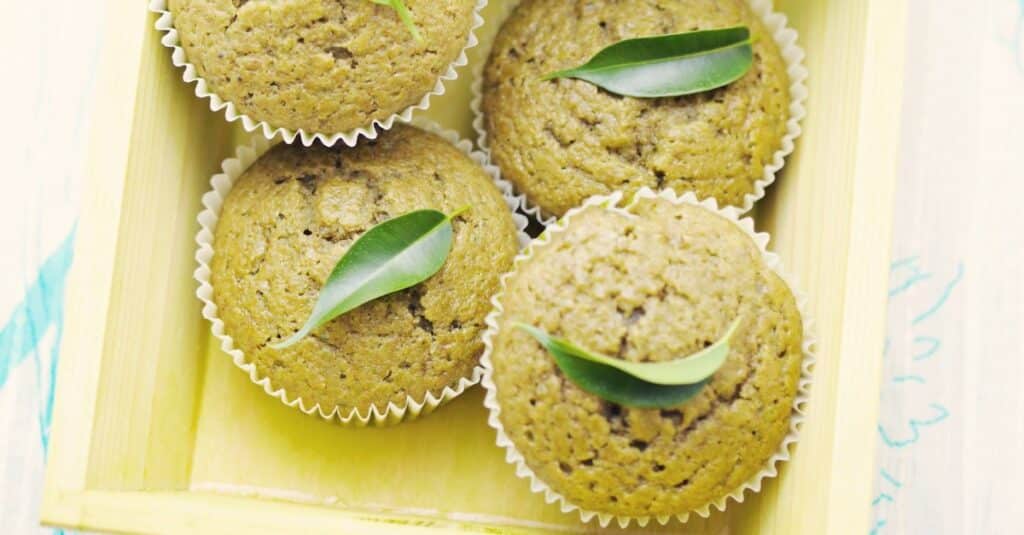 Muffins légers au thé matcha et miel : À la fois sain et gourmand