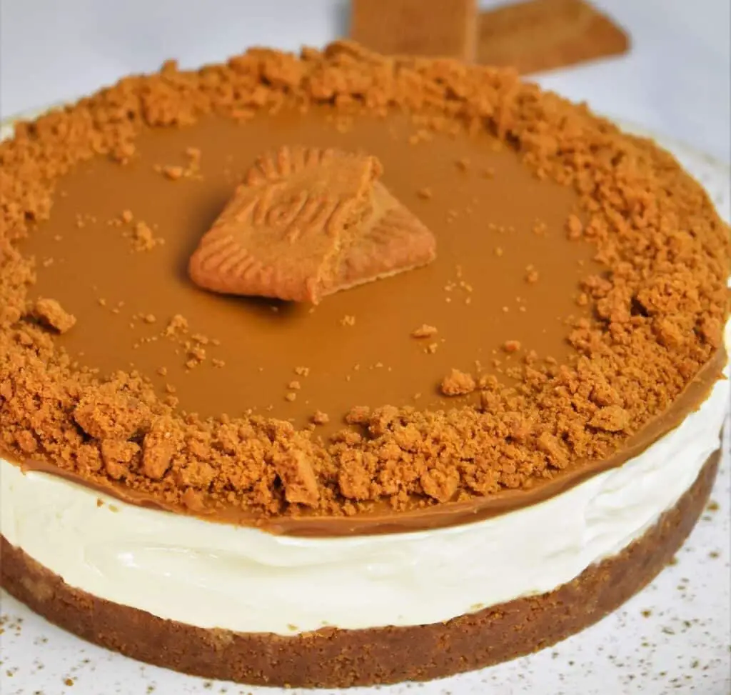 Recette de cheesecake Nutella Spéculos sans cuisson