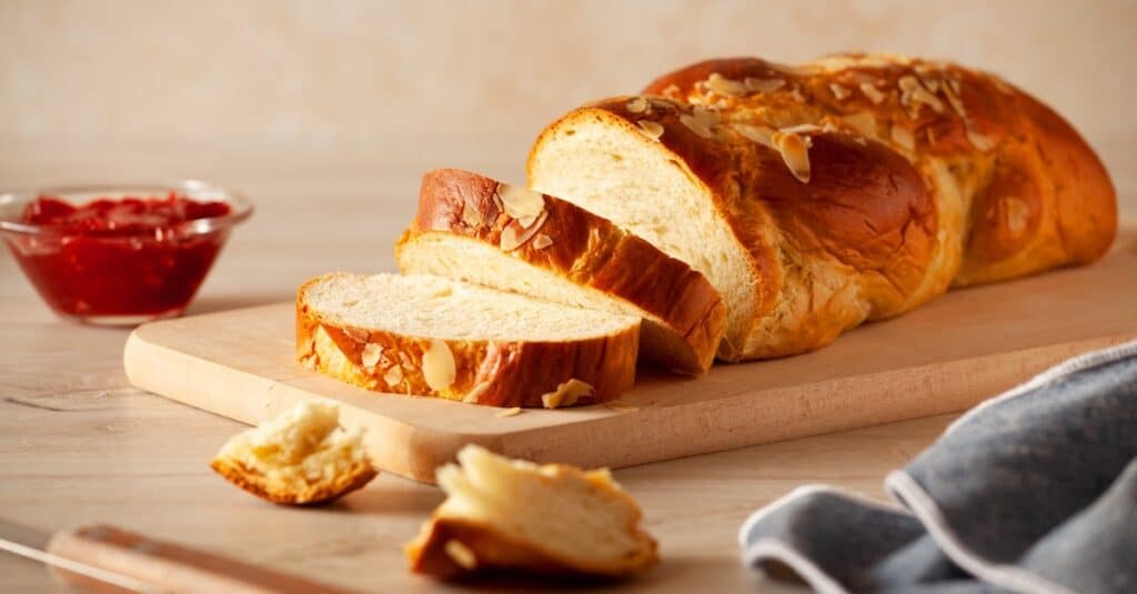 Recette délicieuse de brioche aux amandes - Facile à préparer à la maison