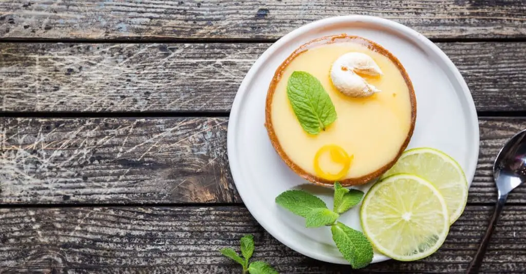 Tartelettes au citron vert et à la menthe : Un vrai régal