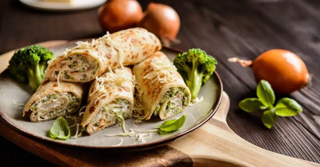 Crêpes Salées Fourrées au Brocoli Crème Sure et Fromage au Thermomix : Une symphonie de saveurs