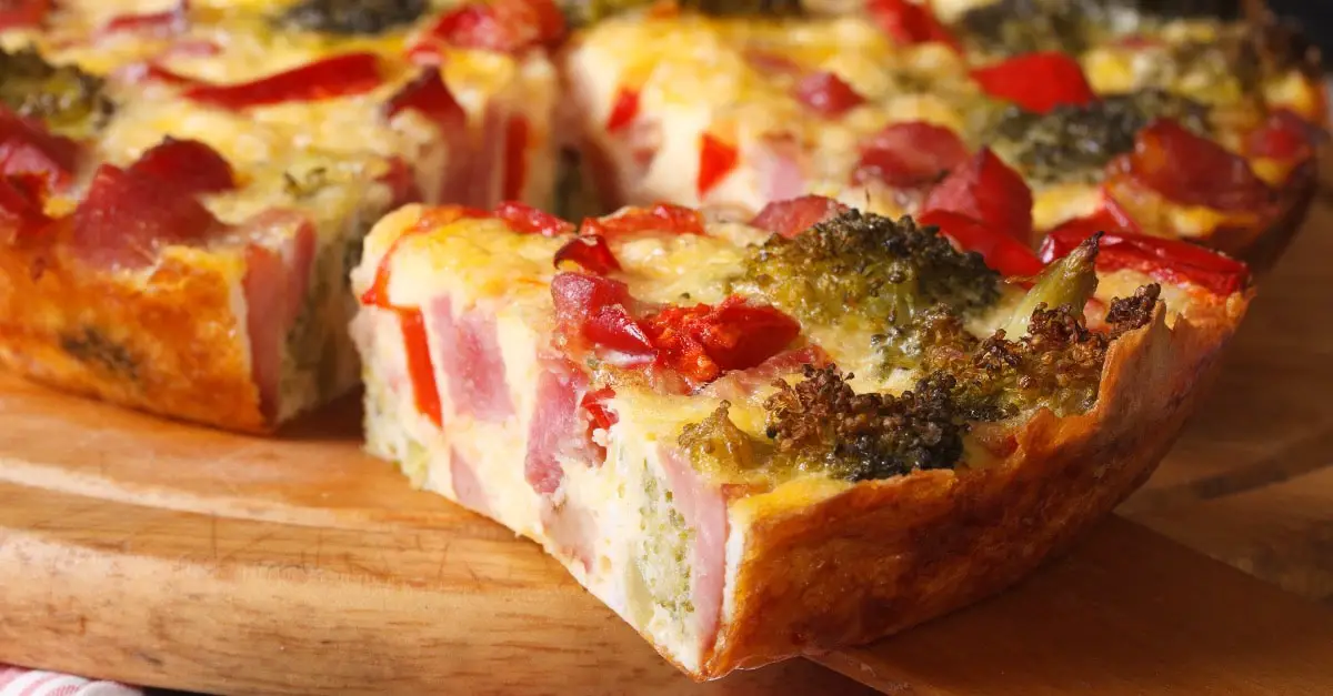 Quiche au Brocoli Poivron et Jambon au Thermomix : Une Explosion de Saveurs