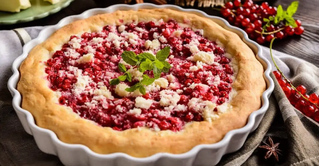 Tarte aux Groseilles avec Crumble au Thermomix : Une Douceur Estivale