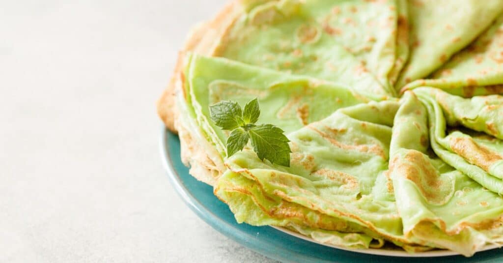 Crêpes Japonaises au Thé Matcha et Menthe au Thermomix : Une Saveur Inoubliable