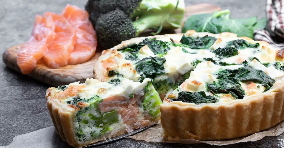 Quiche Saumon Cru Brocoli et Épinards au Thermomix : Une Explosion de Fraicheur