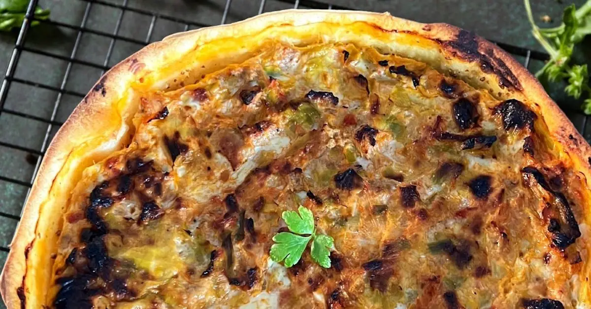 Quiche au poireau et au thon au Thermomix : Une Explosion de Saveurs