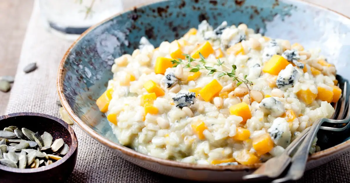 Risotto au Potiron et Fromage Bleu au Thermomix : Un Festin d'Automne Crémeux