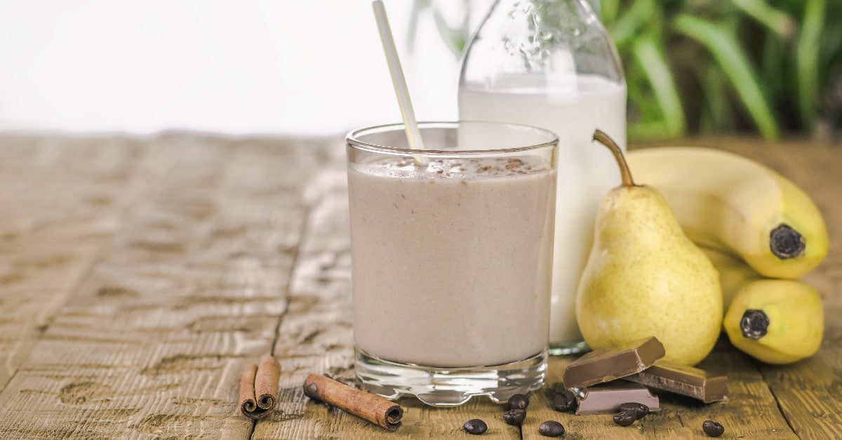 Smoothie Banane au Chocolat et Poire au Thermomix : Un Délice Crémeux pour 6