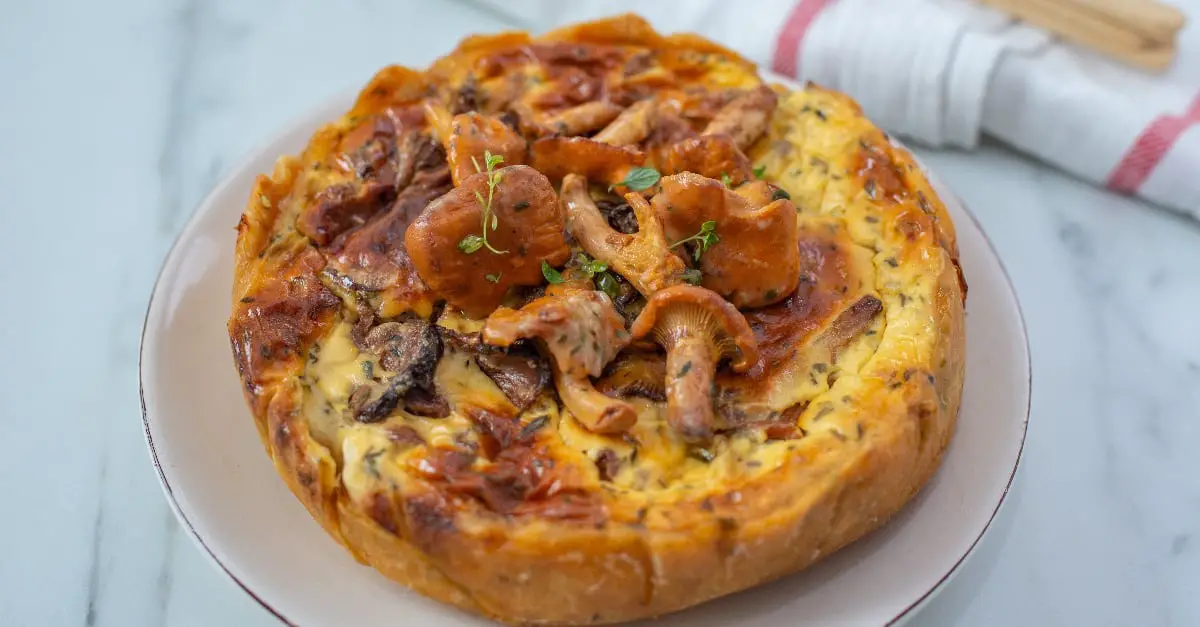 Quiche aux Girolles au Thermomix : Savourez l'Automne en Toute Simplicité