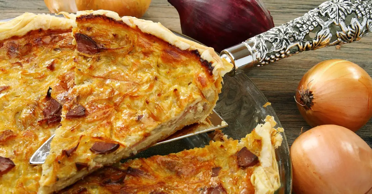 Tarte Oignon et Jambon au Thermomix : Une Explosion de Saveurs