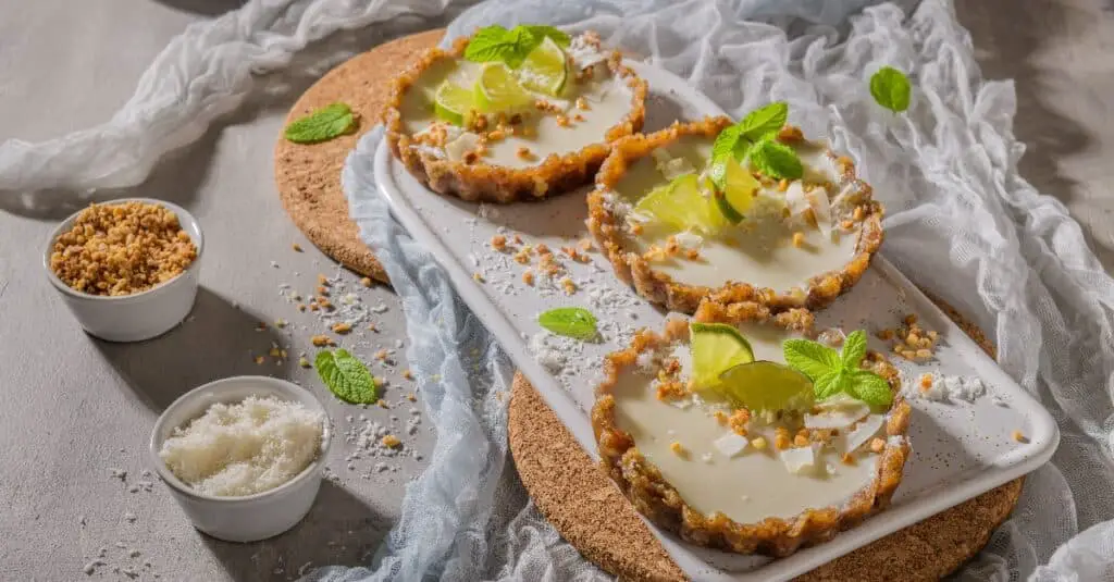 Tartelettes Végétaliennes Citron & Coco au Thermomix : Un Festival de Saveurs Tropicales