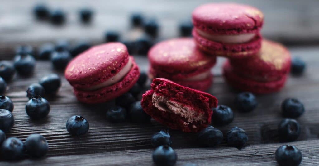 Délicieux Macarons aux Myrtilles au Thermomix : Moelleux et Savoureux