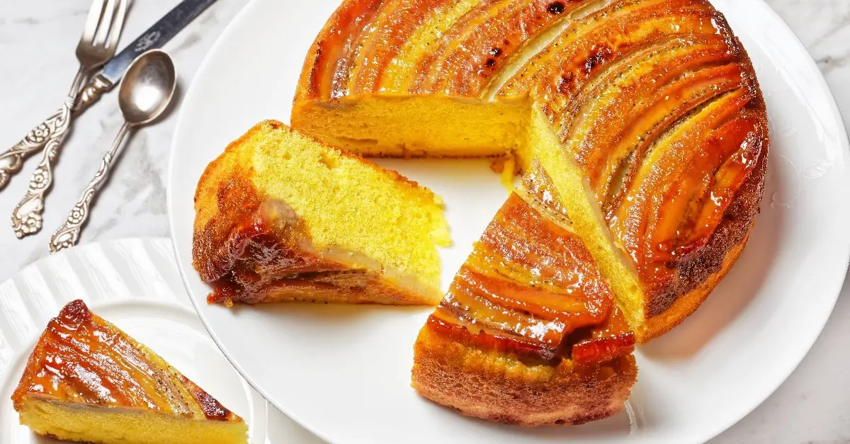 Gâteau aux Bananes à l'Envers au Thermomix : Une Explosion Sucrée Inversée