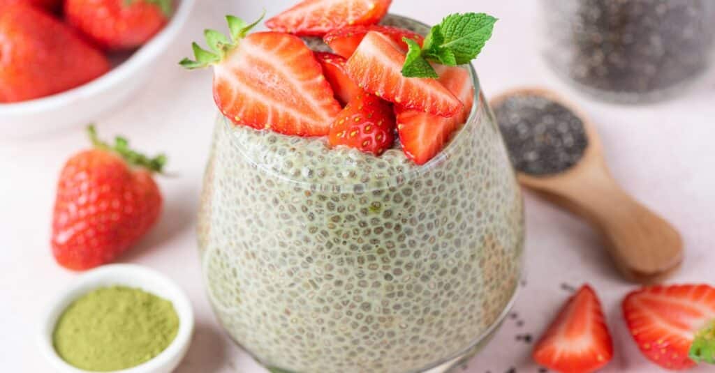 Pudding de Chia au Thé Vert Matcha au Thermomix : Délice Sain et Gourmand