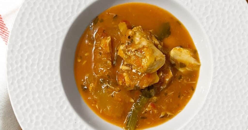 Soupe de patate douce poisson et coco au Thermomix : Un Délice exotique