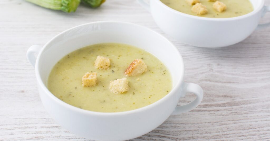 Velouté Courgette Kiri au Thermomix : Crème et Fraîcheur en Un Bol