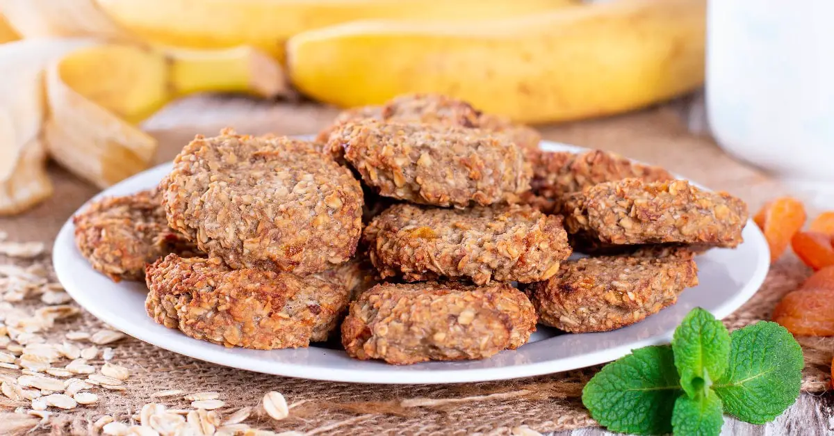 Biscuits à l'Avoine Banane et Fruits Secs au Thermomix : Recette Énergétiques