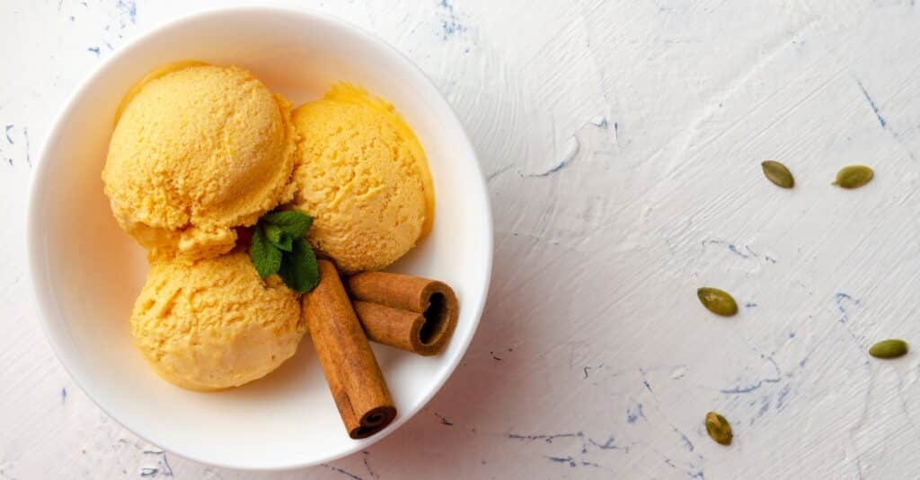 Glace Maison à la Citrouille et à la Cannelle du Thermomix : Recette Rafraîchissante 