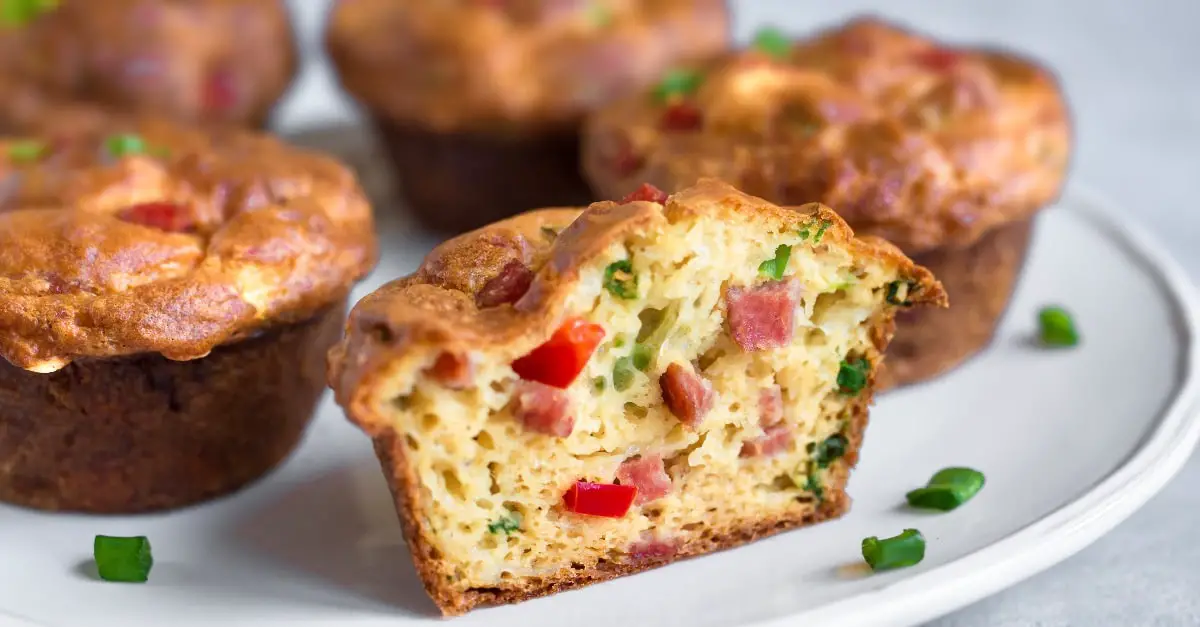 Muffins aux Œufs Jambon et Poivrons au Thermomix : Saveurs Délicates