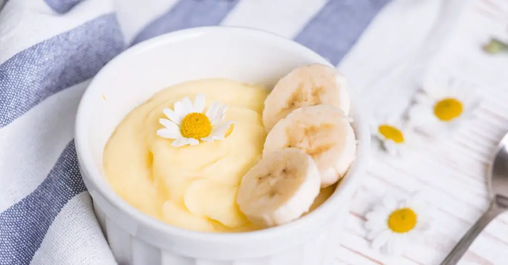 Crème Dessert Onctueuse à la Banane au Thermomix