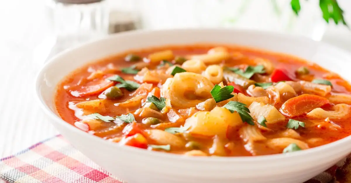 Minestrone Maison au Thermomix : Un potage savoureux