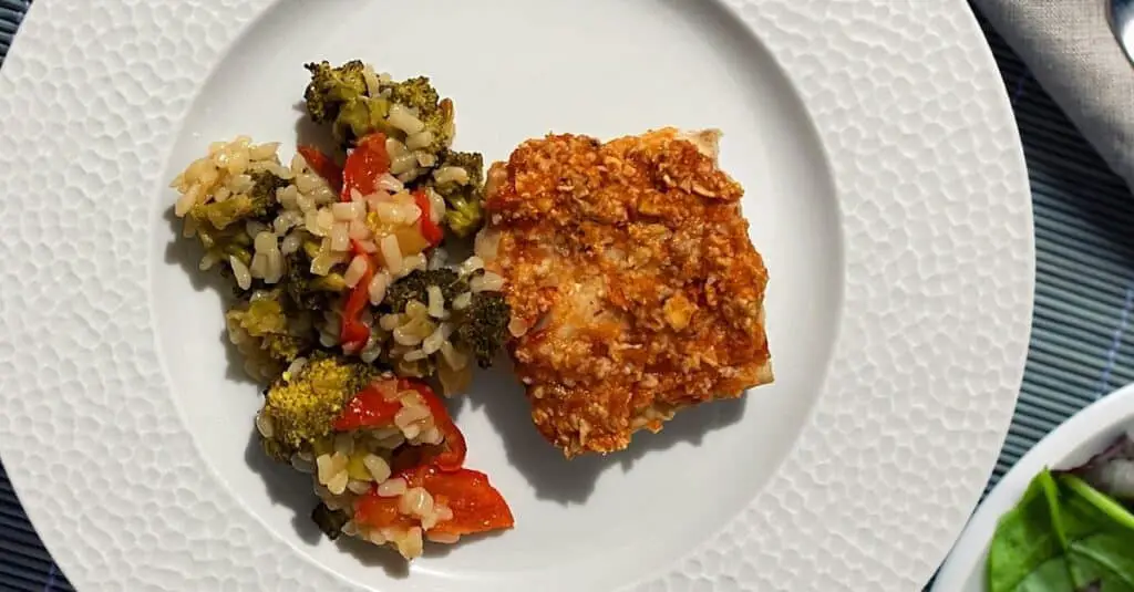 Poisson en Croûte de tomate et riz au Thermomix : Cuisine Raffinée