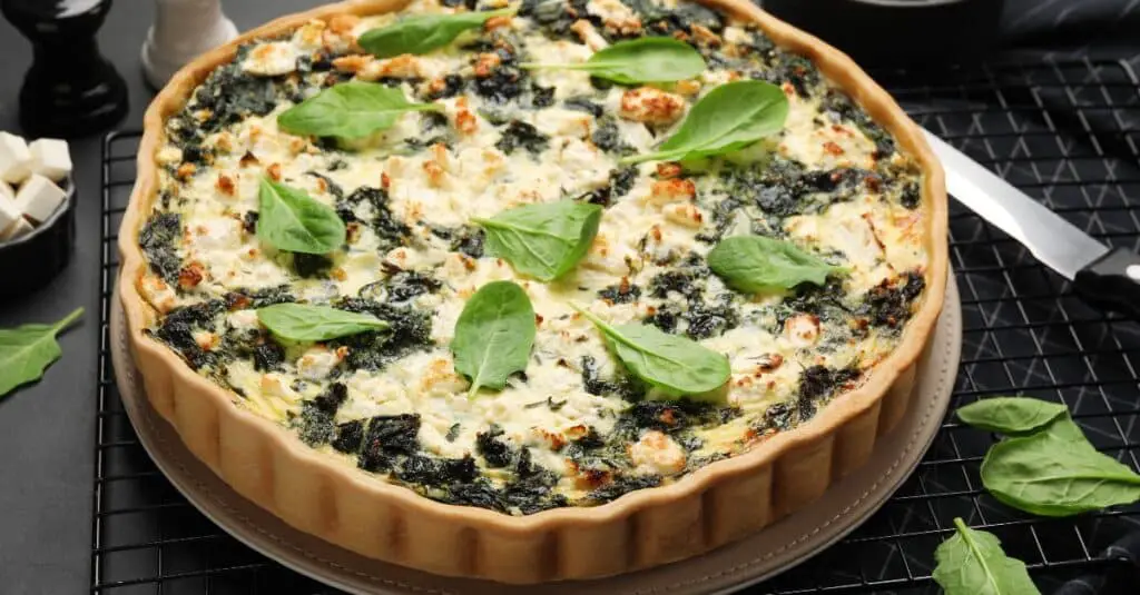 Quiche Succulente aux Épinards et au Fromage au Thermomix