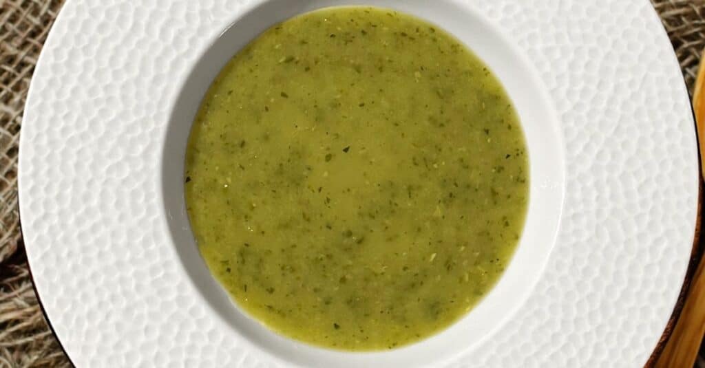 Soupe aux courgettes et haricots verts au Thermomix : Une Harmonie Verte