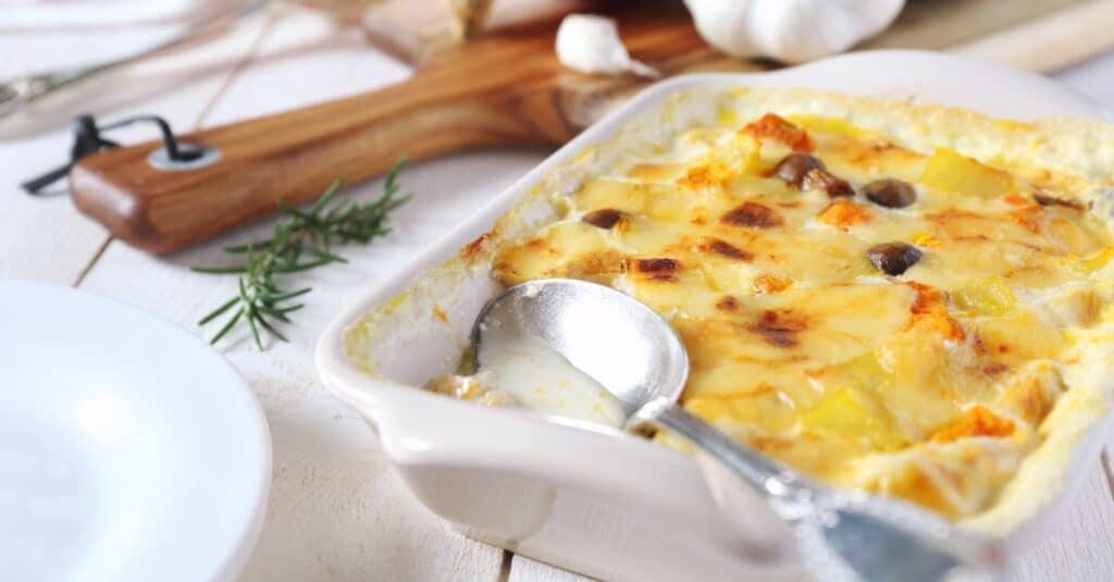 Gratin de Potiron Champignons et Fromage au Thermomix : Une Explosion de Saveurs en Chaque Bouchée