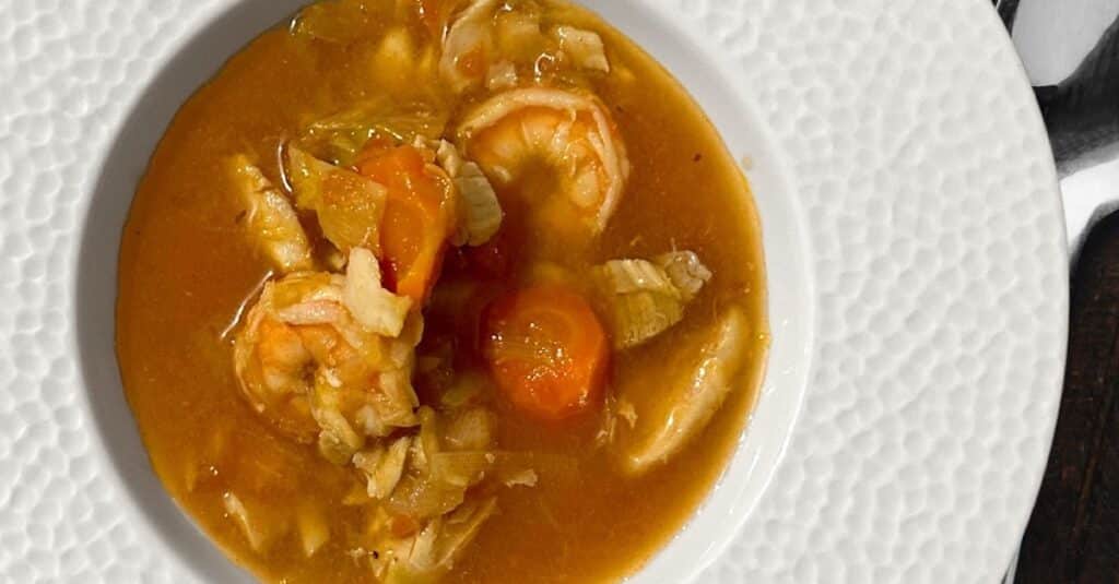 Soupe de poisson et crevettes au Thermomix : Un Festival de Saveurs Marines