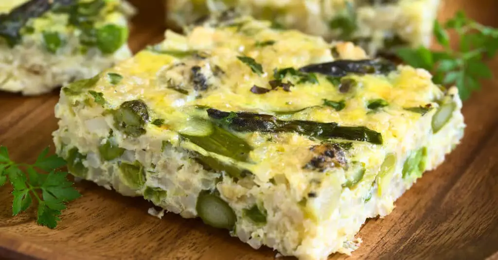 Frittata d'Asperges Vertes et Petits Pois au Thermomix: Une Explosion de Fraîcheur dans Chaque Bouchée